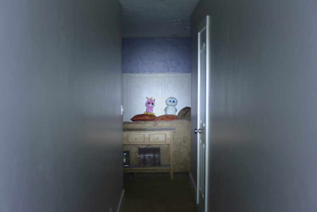 Modlite PLH beam pattern at 17 yards indoors