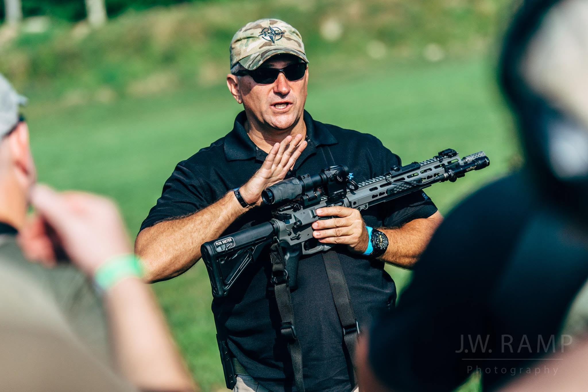 Freddie Blish, retired U.S. Marine Corps lieutenant colonel and combat-optics instructor